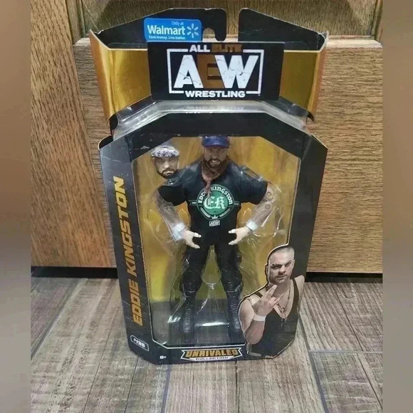 aew Other - AEW Unrivaled #135 Eddie Kingston Jazwares Walmart Exclusive Figure Brand New!